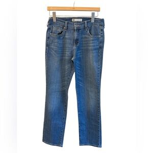 Levi's Blue Denim 505 Straight Leg Jeans